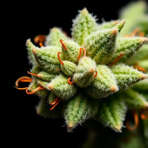Border Town Hero cannabis flower grown indoors