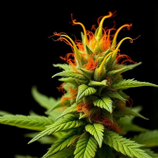 Citrus Tide Haze cannabis flower grown indoors