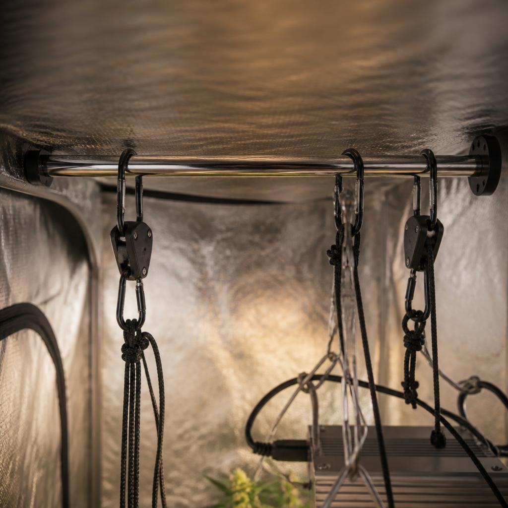 Hang Bar + Ceiling Hook Kit (No-Tent Setups)