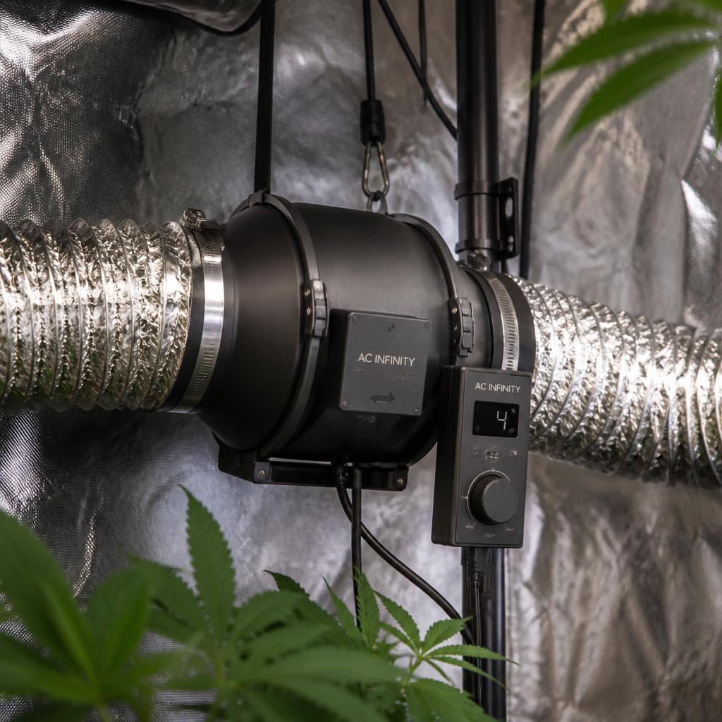6" Inline Fan + Speed Controller