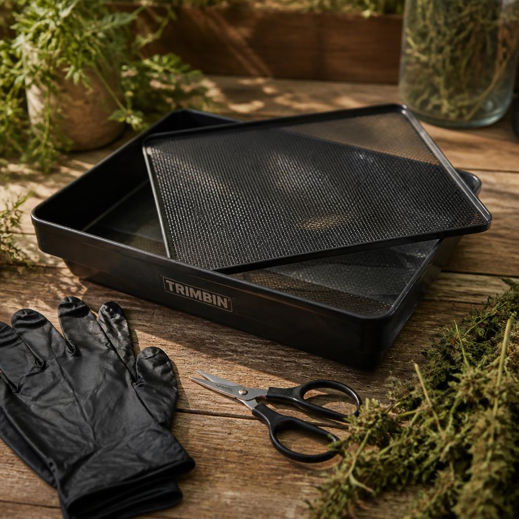 Trim Tray + Gloves + Humidity Packs